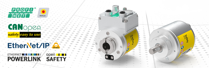 Der derzeit kleinste Absolutdrehgeber für Anwendungen nach Sicherheitsstandard SIL3!