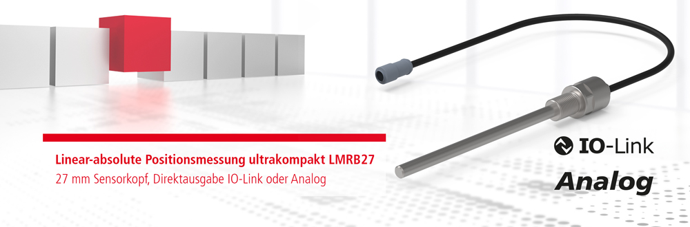 Linear-absolute Positionsmessung ultrakompakt LMRB27