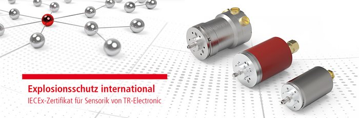 IECEx-Zertifikat für Sensorik von TR-Electronic