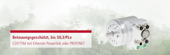 CDV75M CDV75M - Betauungsgeschützt, bis SIL3 / PLe