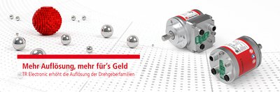 Absolutdrehgeber mit 18 Bit Auflösung von TR Electronic