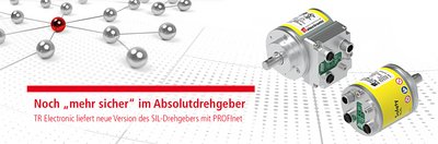 TR Electronic liefert neue Version des SIL-Drehgebers mit PROFInet